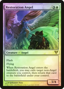 Avacyn Restored MTG Foil Restoration Angel Magic - Image 1
