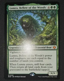MTG Lumra, Bellow Of The Woods 0183 Mythic Rare NM - Image 1