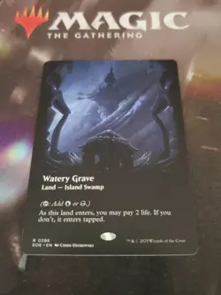 Mtg. Watery Grave. Borderless. Edge of Eternities. Pack Fresh - Image 1
