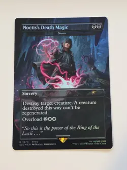 Noctis's Death Magic - Damn (Rainbow Foil) Secret Lair Drop Foil - Image 1