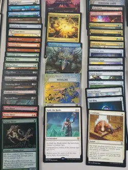 Magic 100 Commander Deck Sliver Overlord 5 Color Control MTG Ready To Play - Image 3