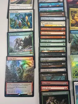 Magic 100 Commander Deck Sliver Overlord 5 Color Control MTG Ready To Play - Image 5