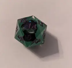 Magic The Gathering TMNT Donatello Serialized Spindown Die with 2 token sheets - Image 2