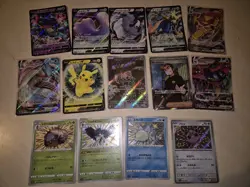 Pokemon - Lotto 14 Carte Jap - V Vmax - 4 Shiny Star V - Pikachu - Near Mint - Image 1