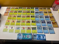 Lot Of 51 Cosmos Holo Promo Pokemon Cards And Suicune Kyogre Stickers Read - Image 1