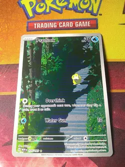 Pokemon TCG Psyduck Scarlet Violet-151 Holo Illustration Card 175/165 Rare Mint - Image 2