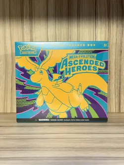 Pokemon TCG: Ascended Heroes Elite Trainer Box (ETB) - Brand New & Sealed ✅ - Image 1
