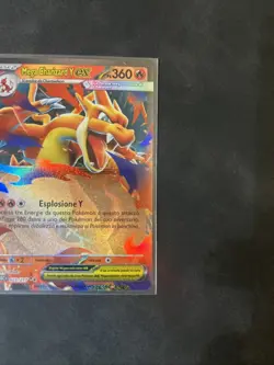 🇮🇹Pokemon MEGA CHARIZARD Y EX 022/217 Ascesa Eroica Full Art ITA NM - Image 2
