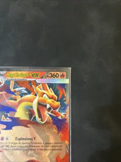 🇮🇹Pokemon MEGA CHARIZARD Y EX 022/217 Ascesa Eroica Full Art ITA NM - Image 3
