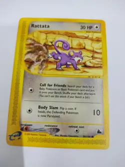 MINT Pokemon Card Rattata Skyridge 90/144 Common STARTER cute Mouse - Image 1
