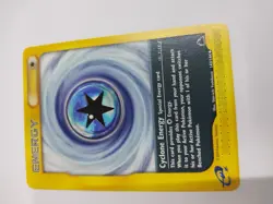 MINT Cyclone Energy 143/144 Skyridge Non-Holo Pokemon Card TCG - Image 1