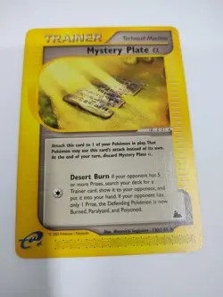 MINT Mystery Plate Alpha 133/144 Skyridge Regular Pokemon - Image 1