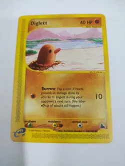 Nm Pokemon Card - Diglett Skyridge 50/144 Common - Image 1