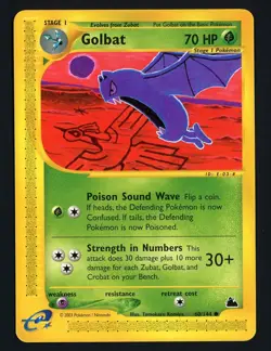 Golbat NM - 60/144 Skyridge - Pokemon 2003 WOTC - Image 1