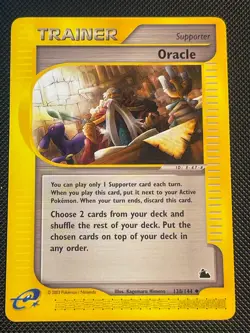 Umbreon Cameo - Oracle 138/144 Pokemon Skyridge TCG NM - Image 1