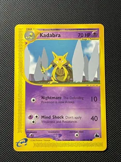 Pokemon Kadabra Card 69/144 Skyridge Regular NM Condition - Image 1