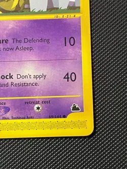 Pokemon Kadabra Card 69/144 Skyridge Regular NM Condition - Image 4