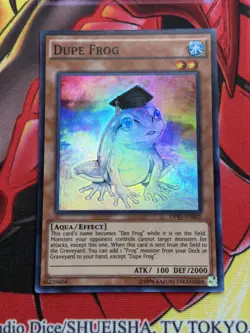Dupe Frog OP03-EN005 OTS Tournament Pack 3 Super Rare Unlim LP - Image 1