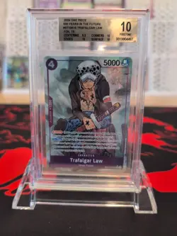 One Piece Trafalgar Law (TR) ST10-010 500 Years in the Future Foil - BGS 10 - Image 1