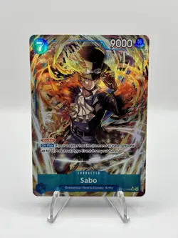 One Piece CCG Sabo OP15-046 Alt Art SR - English - PACK FRESH MINT - Image 1