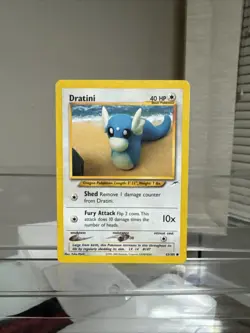 Dratini Neo Destiny Yuka Morii Illustrated Pokemon Card - Image 1