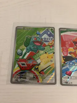 Pokemon TCG Kanto TrioBulbasaur Charmander Squirtle Lot 2026 - 3 Card - Image 4