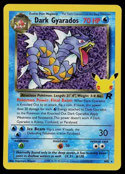 Pokemon Card - Dark Gyarados Celebrations: Classic Collection 82/82 - Image 1