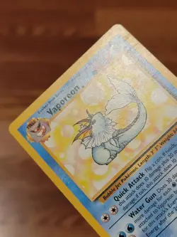 Vaporeon 28/64 Jungle Non Holo Rare LP Pokemon Card - Image 3