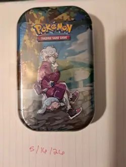 Pokemon TCG Crown Zenith Mini Tin Hop & Wooloo Sealed 2 Packs 10 Cards 2023 - Image 1