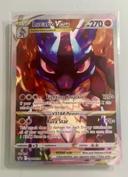LUCARIO VSTAR HOLO SWSH291 CROWN ZENITH - SWSH: Sword & Shield Promo Cards (B) - Image 1