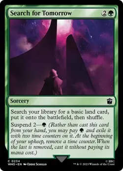 MTG - Search for Tomorrow - Doctor Who - Magic the Gathering - Image 1