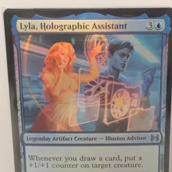 MTG Marvel's Spider-Man: Eternal-Legal Lyla, Holographic Assistant #0007 Foil - Image 2