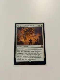 Restoration Seminar Secrets of Strixhaven Regular - Image 1