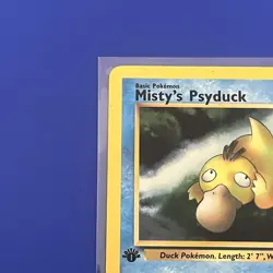 Pokemon Misty's Psyduck 1st Edition Gym Heroes Uncommon 54/132 Regular WOTC - Image 2