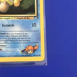 Pokemon Misty's Psyduck 1st Edition Gym Heroes Uncommon 54/132 Regular WOTC - Image 4