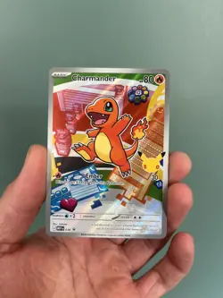 Pokemon Charmander 30th Anniversary Promo Mep 038 Black Star Promo - Image 1