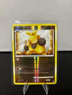 Pokemon TCG Makuhita 68/99 Arceus Reverse Holo - Image 1