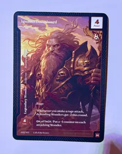 Wonders of the First Ignatius Doombeard Mythic Rare Call of the Stones - Image 1