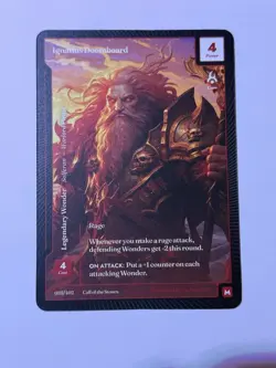 Wonders of the First Ignatius Doombeard Mythic Rare Call of the Stones - Image 2