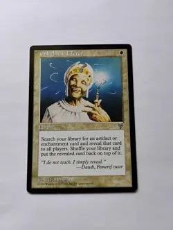 Magic: The Gathering Enlightened Tutor Mirage Regular Rare Eng 1996 Instant - Image 1