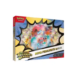 Pokemon TCG | Mega Evolution Ascended Heroes: Mega Feraligatr Ex Box ✅ SEALED ✅ - Image 1