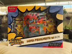 Pokemon TCG | Mega Evolution Ascended Heroes: Mega Feraligatr Ex Box ✅ SEALED ✅ - Image 2