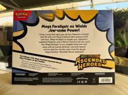 Pokemon TCG | Mega Evolution Ascended Heroes: Mega Feraligatr Ex Box ✅ SEALED ✅ - Image 3