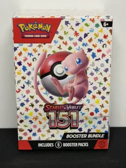 POKEMON TCG SCARLET & VIOLET 151 BOOSTER BUNDLE BOX FACTORY SEALED NEW 6 PACKS - Image 1