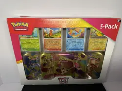 Pokemon Scarlet & Violet 151 Mini Tin 5-pack - Sealed New - Image 1