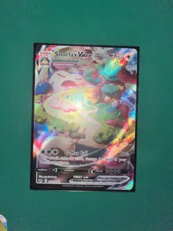 Snorlax VMAX 142/202 Swsh01 Sword & Shield Ultra Rare Holo English 2020 - Image 1