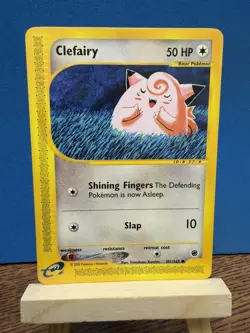 Pokemon TCG Clefairy 101/165 Expedition Non-Holo Vintage E-Reader Card - Image 1
