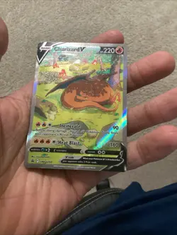 Pokemon TCG: Charizard V SWSH260 UPC Black Star Promo Full Art Ultra Rare LP - Image 3