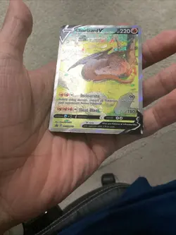 Pokemon TCG: Charizard V SWSH260 UPC Black Star Promo Full Art Ultra Rare LP - Image 5
