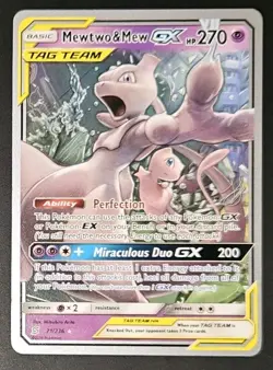 Mewtwo & Mew Team GX 71/236 2019 Pokemon World Championships Decks - Image 1